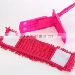 Microfiber Chenille Flat Floor Mop thumbnail-3