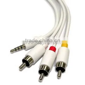 3.5mm 4-pole Plug to 3RCA Plug Cable thumbnail-1