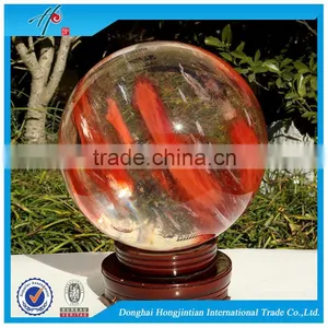 HJT Nature Melting Crystal Ball Personalized Quartz Sphere thumbnail-1