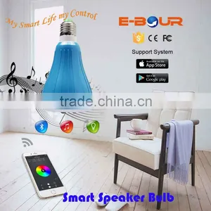 Smart China LED Home Lighting With APP Bluetooth Speaker LED Bulb thumbnail-1