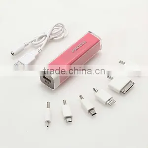 2200mah Mini Portable Power Bank for Smartphone for Iphon, Samsun,ipad Etc. thumbnail-1