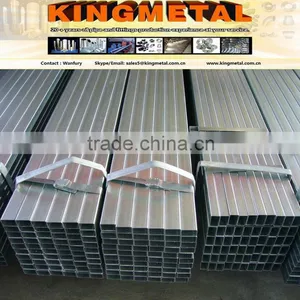 100x100 Q235 Carbon Steel Retangular and Square Pipe Price thumbnail-1