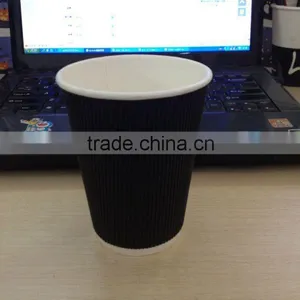 Hot Paper Cup Corrugated Paper Cups China Foshan Factory thumbnail-2