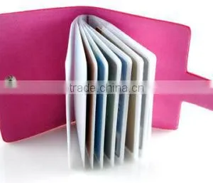 Women Men Fashion Business ID Credit Card Holder Pocket Handbag Purse Case thumbnail-6