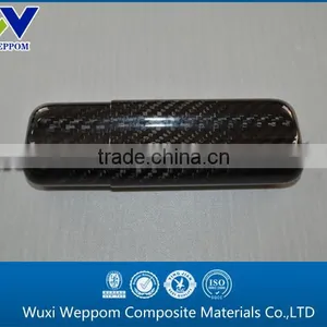 3-finger Carbon Fiber Cigar Case Made From 100%carbon Fiber Material thumbnail-3