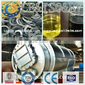 New Technology Waste Tyre Refining Machine to Fuel Oil thumbnail-1