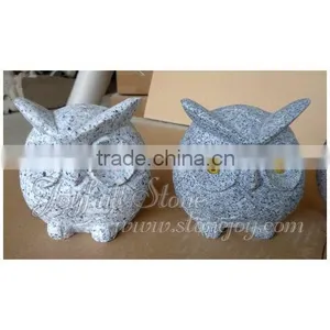 Stone Owl Statues thumbnail-1