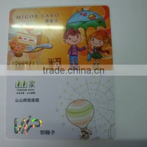 Custom Made Full Color Printing PVC Credit Card With Serial Number thumbnail-2