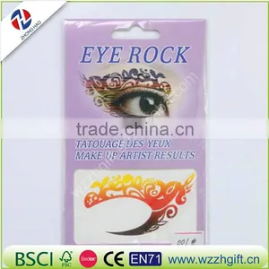 Stage Makeup LaceEye Tattoo Stickers Temporary Eyeliner Flash Eye Shadows For Event & Party Decoration Tools thumbnail-6