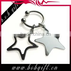 Zinc Alloy Special Star Key Chain/ Star Metal Keychain thumbnail-1