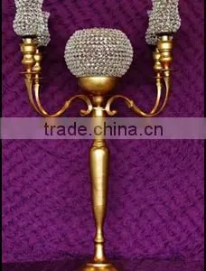 Gold Crystal Candelabra for Sale thumbnail-1