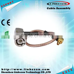 Right Angle MMCX Male to BNC Plug Right Angle Coaxial Cable Rg316 thumbnail-1