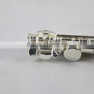 17 Open Holes Flute Silver Plated thumbnail-5