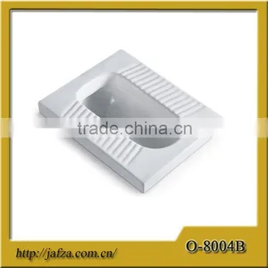8004B Good Quality Ceramic Squatting Pan Toilet thumbnail-1