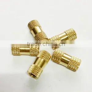 OEM Brass Factory Custom Made Bolt and Screws Closed End Cap Knurled Thumb Nonstandard Hardware Lathe Parts thumbnail-1