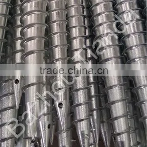 Solar Energy High Quality Hot Dipped Galvanized Ground Screw Pile thumbnail-4