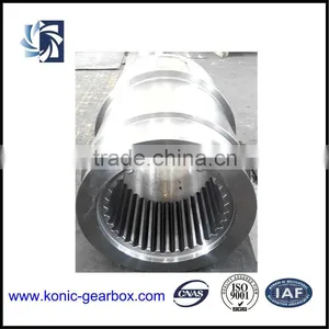Customized Nonstandard Spline Shaft, Steel Spline Shaft, Hollow Spline Shaft thumbnail-1