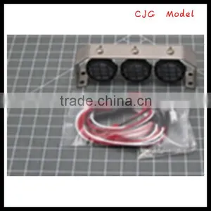 RC Roof Top Spot Roof Light Set (3)LED With for 1/10 Car Buggy Crawler thumbnail-1