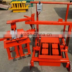 Low Cost Block Making Machine Making QMR2-45,concrete Block Laying Machines thumbnail-2