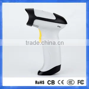 Black&white USB Handheld Barcode Scanner ,QR Laser Scanner thumbnail-1