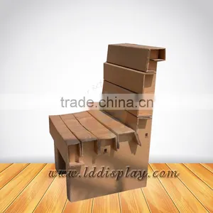 Custom Corrugated Cardboard Chair Design thumbnail-3