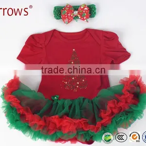 Children Garment Infant 2pcs Clothing Sets Suit Princess Tutu Romper Dress/Jumpersuit Party Birthday Costumes thumbnail-1