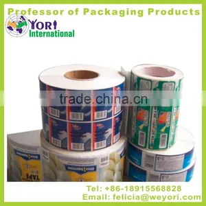 YORI High Quality Printing Label Pvc Adhesive Sticker Roll thumbnail-1