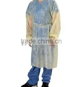 One Size Disposable Nonwoven Hospital Gown thumbnail-1