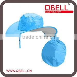 Nylon 190T Promotion Travel Folding Hat/cap/fold up Travel Hats thumbnail-1