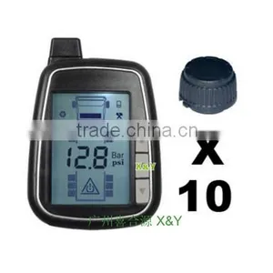 Automatic Wireless Leak Alarm Truck Tire Pressure Monitor System With 10 Sensor XY-TPMS610E thumbnail-2