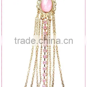 2014 Ruby Tassel Earrings thumbnail-1