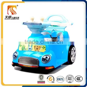 Slicon Swing Wheels Electric Toy Car for Baby Kids Ride-on Rocking Toy Car China thumbnail-2