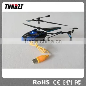 2.4G 3.5CH Metal Alloy RC Helicopter With Gyro Radio Remote Control Toys Fuselage R/C Helicopter Toys for Gift thumbnail-1