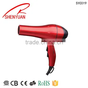 New Pro AC Motor Hair Dryer & Accessories With Cool Shot Button Ionic Function Lady Salon Tools thumbnail-4