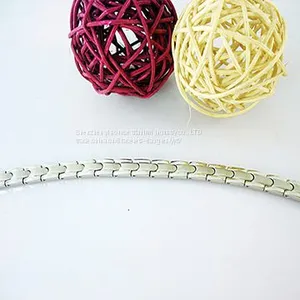 Fashion Stainless Steel Bracelet With Customized Health Germanium Bracelet Wholesale thumbnail-3