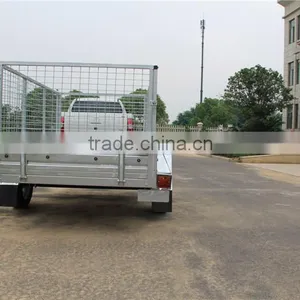High Quanlity 7x5ft Galvanised Caged Box Trailer thumbnail-5