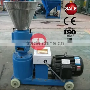 Home Use Flat Die Wood Waste Pellet Machine With Low Price thumbnail-3