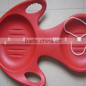 Plastic Sleds For Sale Red Flyer Sled Snow Glider Snow Sled for Couple thumbnail-1