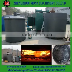 Hoist Lifting Style Wood Logs Carbonization Furnace With Factory Price thumbnail-2