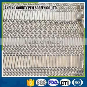 SGS Approvaled Durable Stainless Steel Metal Conveyor Belt For Industry thumbnail-4