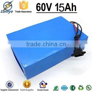 Factory Price 3.7V 18650 48v 20ah li Ion Battery Pack or 60v 15ah li Ion Battery Pack With Charger BMS thumbnail-1