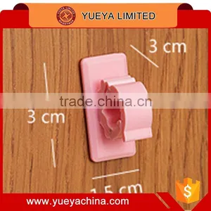 4 Pcs Pcs Self Adhesive Rectangle Wire Tie Cable Mount Clamp Clip thumbnail-6