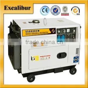 5.5kw Single Phase Electric Slient Diesel Welder Generator Buying From Factories China thumbnail-1