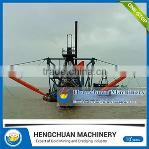 100% New Hydraulic Cutter Suction /Mud Cleaning Dredger In China thumbnail-1