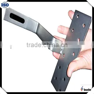 Galvanized Steel Solar Bracket Precision Custom Made thumbnail-1
