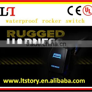 Engraved Waterproof Rocker Switch for Car/motorcycle 12v/24v thumbnail-2