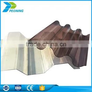 Anti Corrosion Corrugated Perspex Greenhouse Plastic Paneling Fiberglass Roofing Sheets thumbnail-2