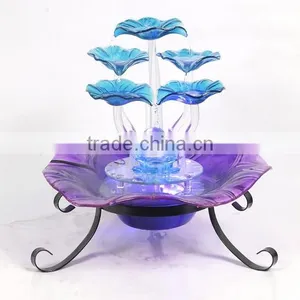 Glass Water Fountain for Desktop Decoration thumbnail-5