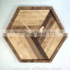 Rustic Wall Clock Wall Clock Wooden Clock Rustic Home Decor Housewarming Gift thumbnail-1