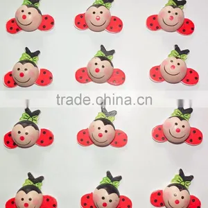 Hand Painted Flat Wooden Ladybug Ladybird Stick Craft thumbnail-1